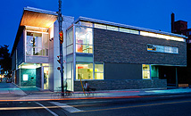 A photo of the East End Community Health Centre building
